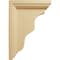 Ekena Millwork 2 1/4"W x 5"D x 7"H Hamilton Traditional Bracket, Alder BKT02X05X07HAAL - alternate 3